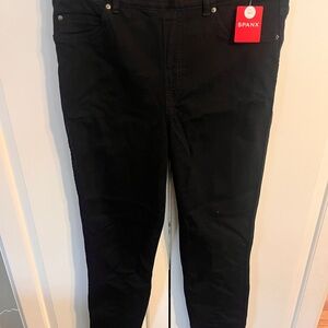 SPANX Men's Sleek Black Skinny Jeans